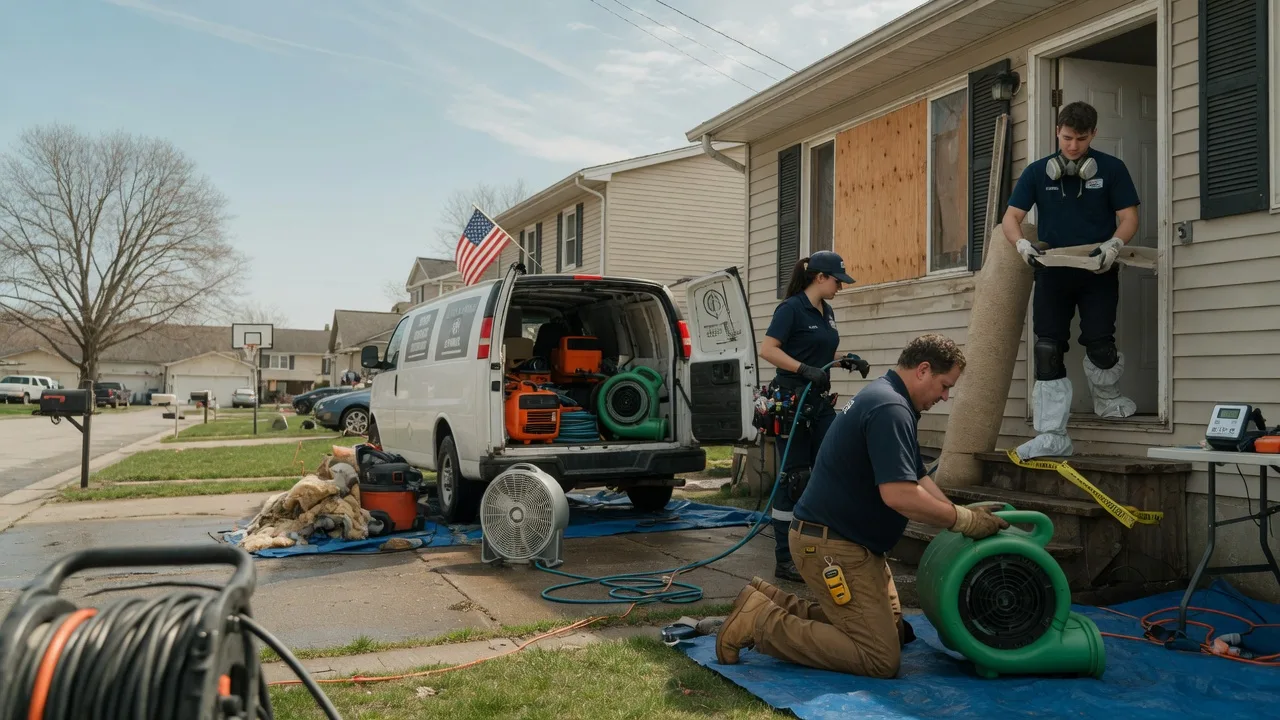 Water Damage Restoration in Kingston Mines, IL near me